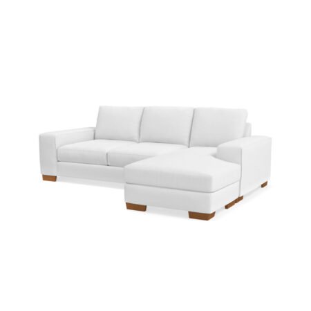 Melrose 3-Seater Chaise Velvet Sofa Star Home Furniture