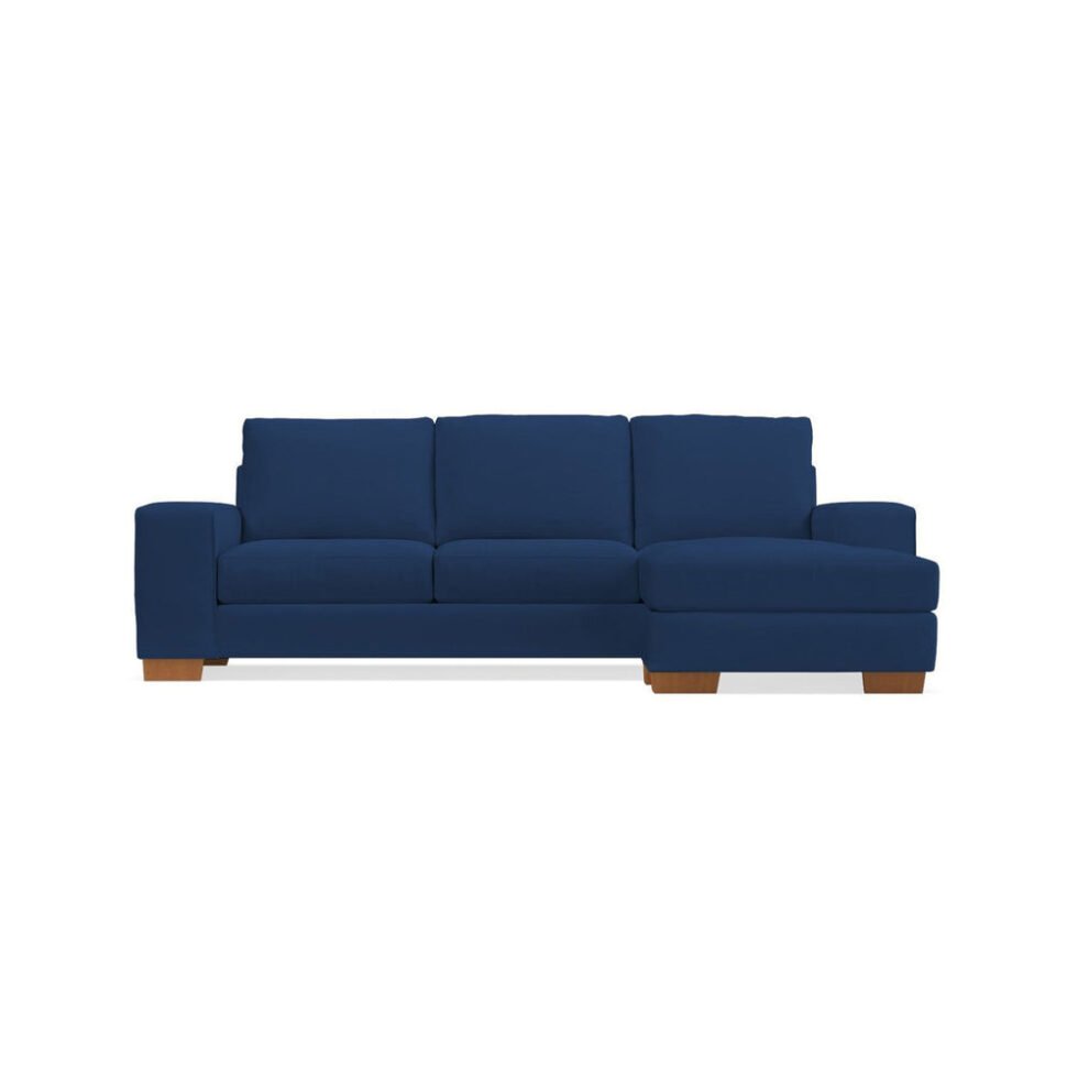 Melrose 3-Seater Chaise Velvet Sofa Star Home Furniture