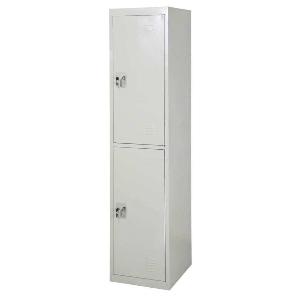 2-Door Steel Locker Cabinet Star Home Furniture