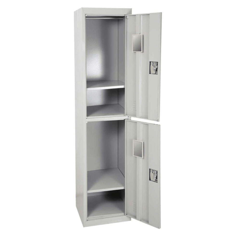 2-Door Steel Locker Cabinet Star Home Furniture