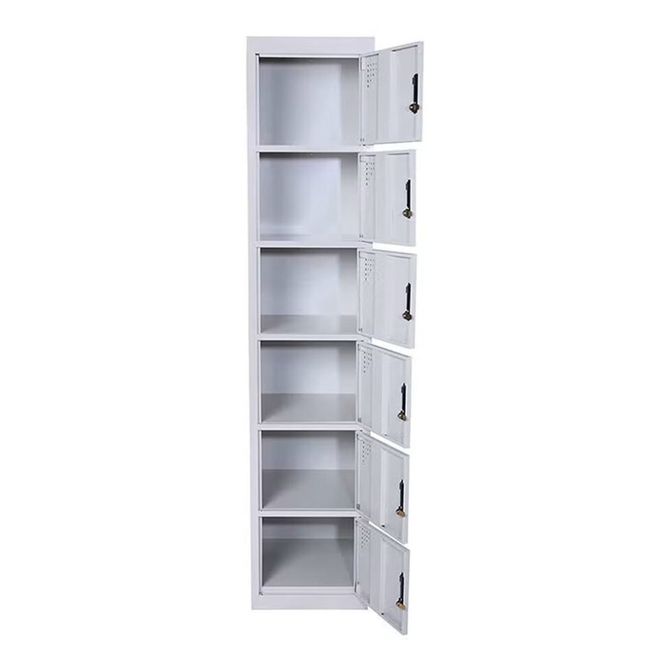 6-Door Locker Steel Cabinet Star Home Furniture