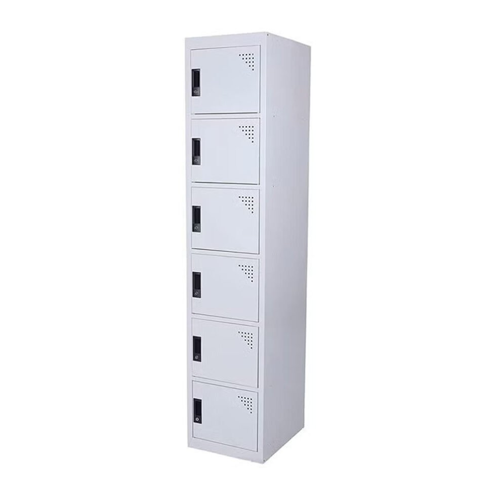 6-Door Locker Steel Cabinet Star Home Furniture