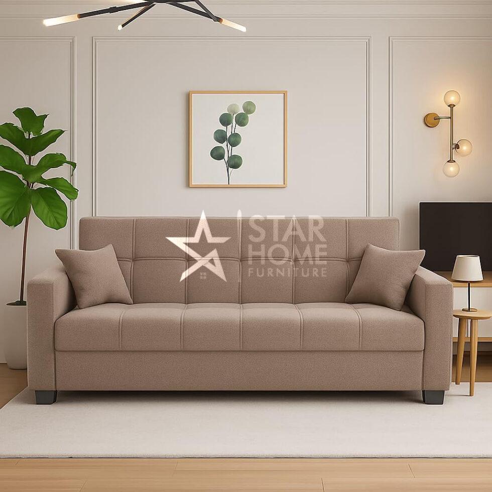Aiken 3-Seater Sofa Cum Bed - SHF