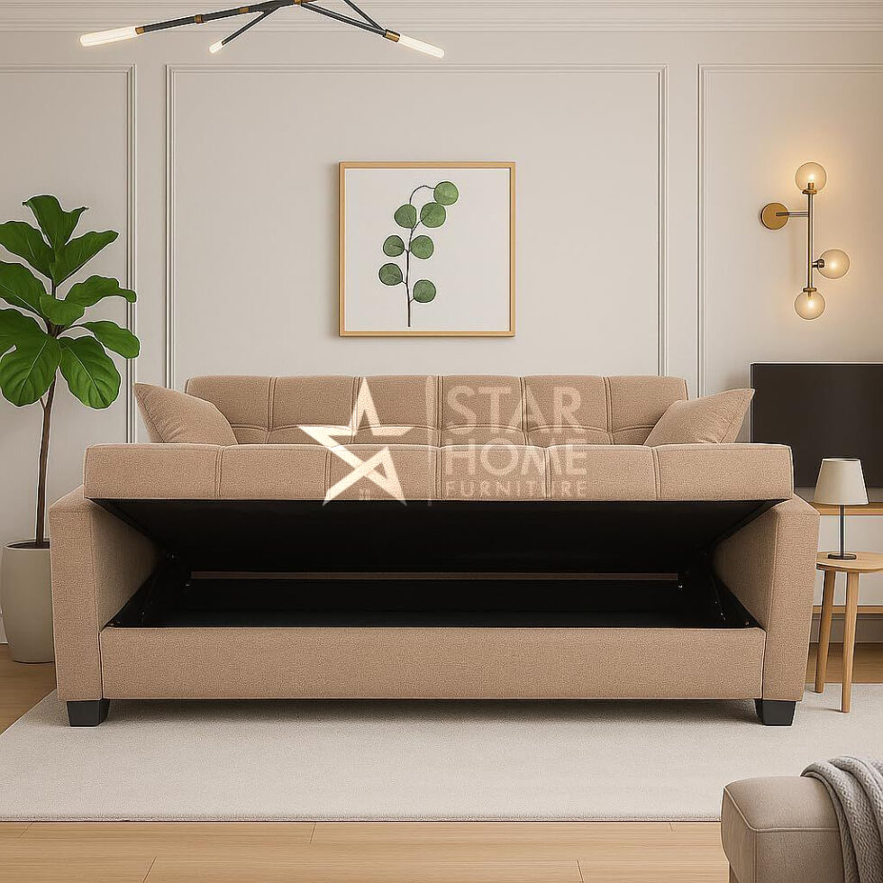 Aiken 3-Seater Sofa Cum Bed - SHF