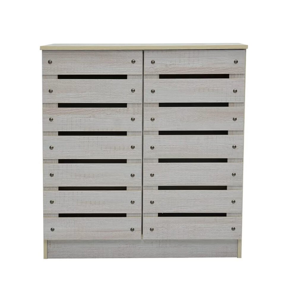 Ceres 2-Door Shoe Cabinet Star Home Furniture