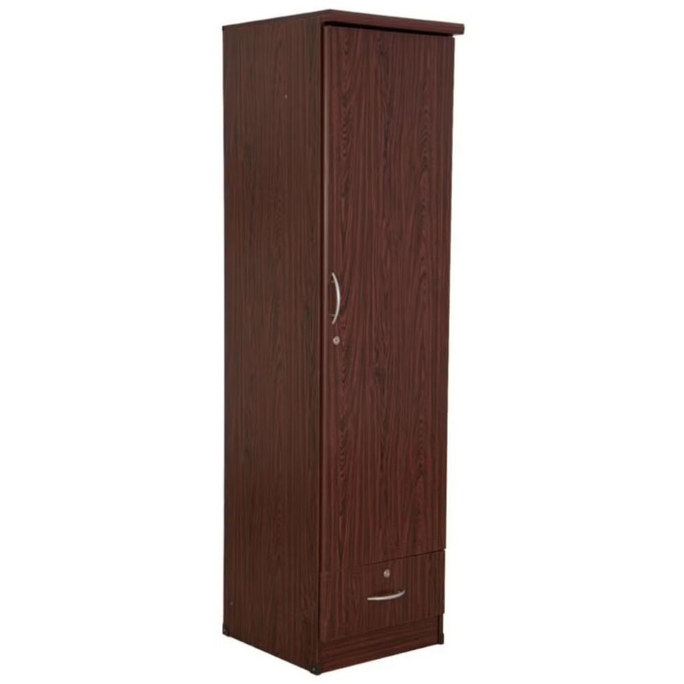 Cloverdale 1-Door Wooden Wardrobe Star Home Furniture