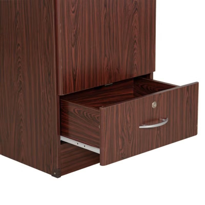 Cloverdale 1-Door Wooden Wardrobe Star Home Furniture