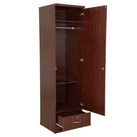 Cloverdale 1-Door Wooden Wardrobe Star Home Furniture