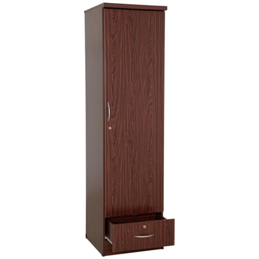 Cloverdale 1-Door Wooden Wardrobe Star Home Furniture