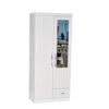 Cordova 2-Door Wooden Wardrobe - White Star Home Furniture