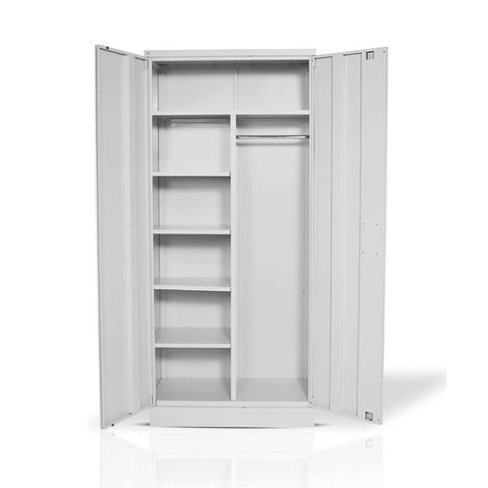 Diana 2-Door Steel Locker Cabinet Star Home Furniture