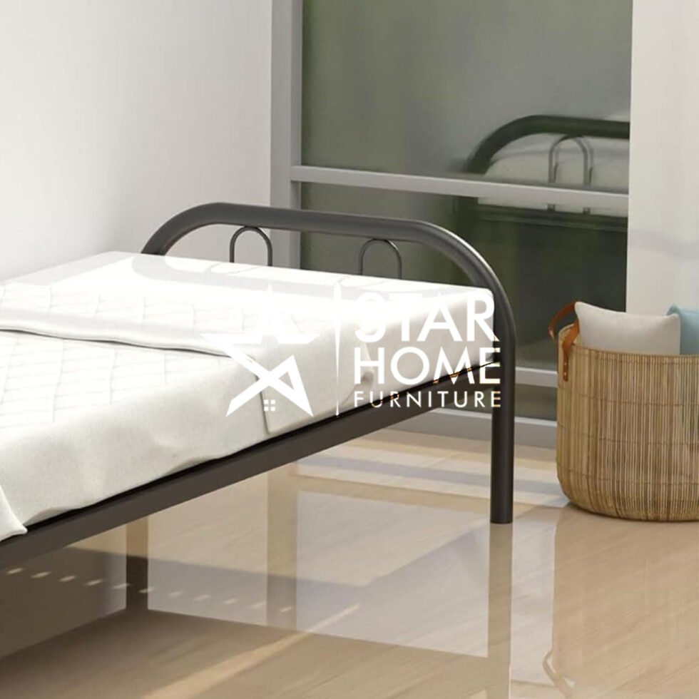Evans Single Steel Bed - SHF