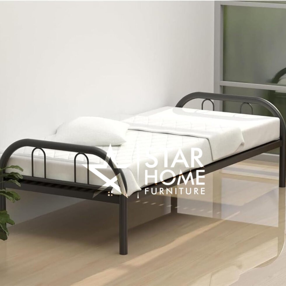 Evans Single Steel Bed - SHF