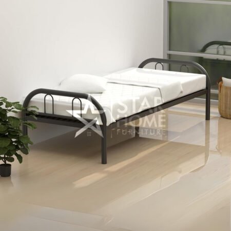Evans Single Steel Bed - SHF