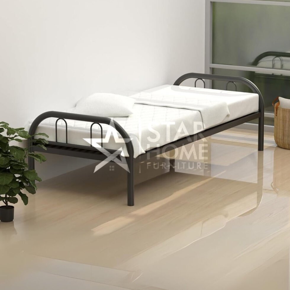 Evans Single Steel Bed - SHF