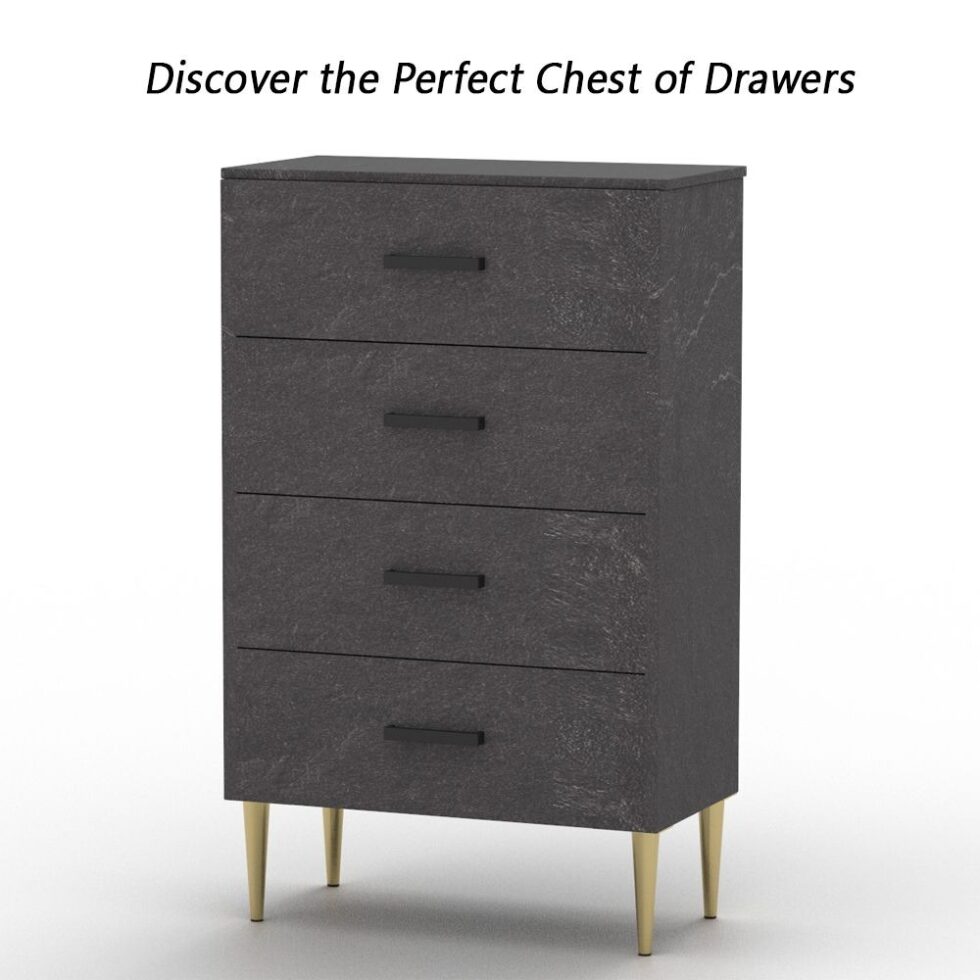 Farai 4-Drawers Wooden Chest of Drawer Star Home Furniture