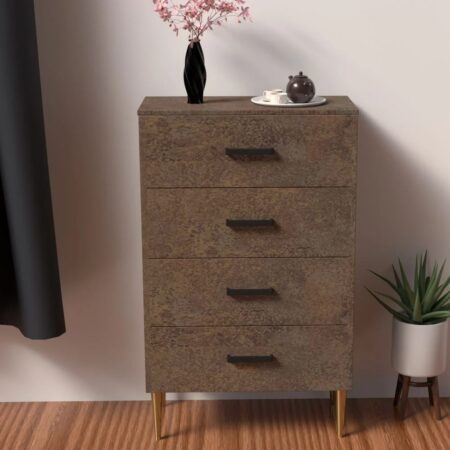 Farai 4-Drawers Wooden Chest of Drawer Star Home Furniture