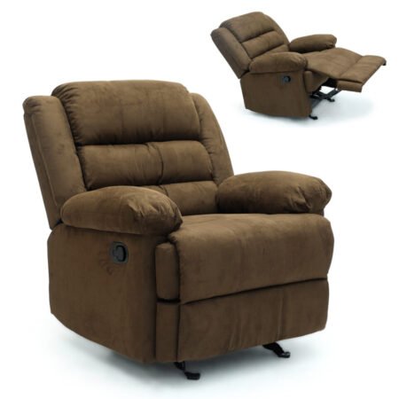 Hayden Manual Recliner Fabric Sofa Star Home Furniture