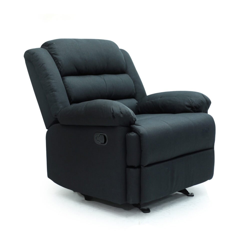 Hayden Manual Recliner Fabric Sofa Star Home Furniture