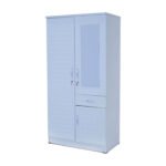 Larvik 2-Door Wooden Wardrobe - White