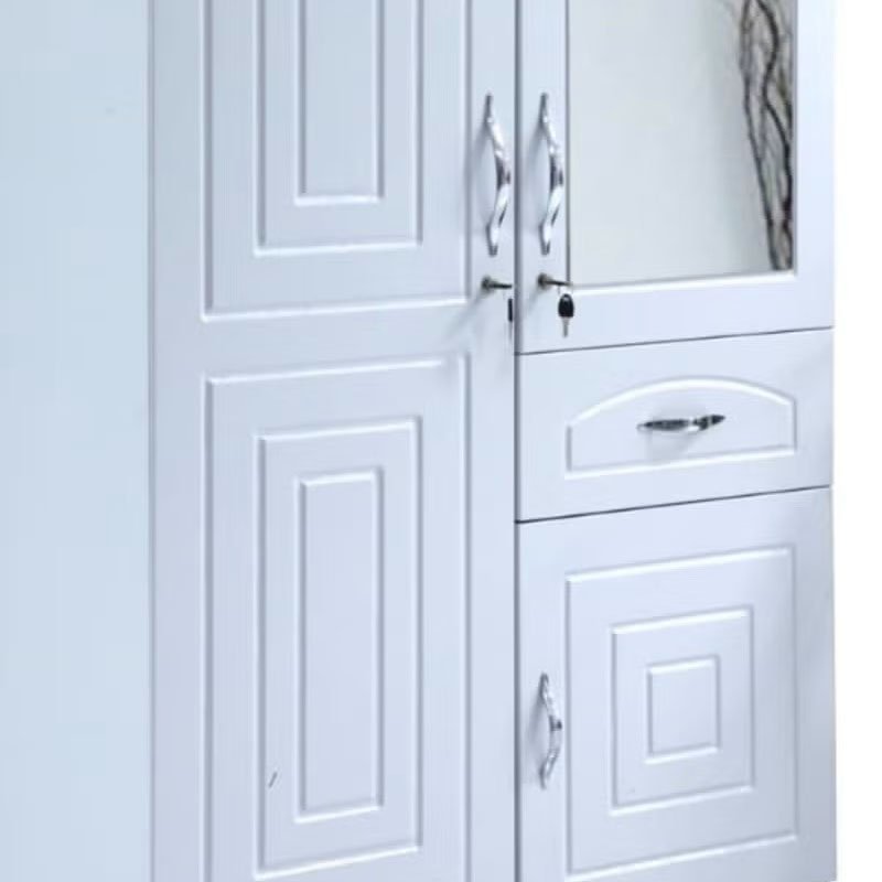 Mariposa 2-Door Wooden Wardrobe - White Star Home Furniture