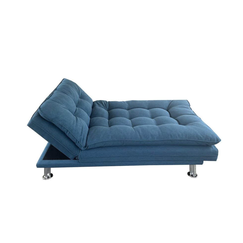 Nuray 3-Seater Velvet Sofa Cum Bed Star Home Furniture