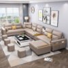 Screenland 7-Seater Leather L-Shape Corner Sofa Sets Star Home Furniture