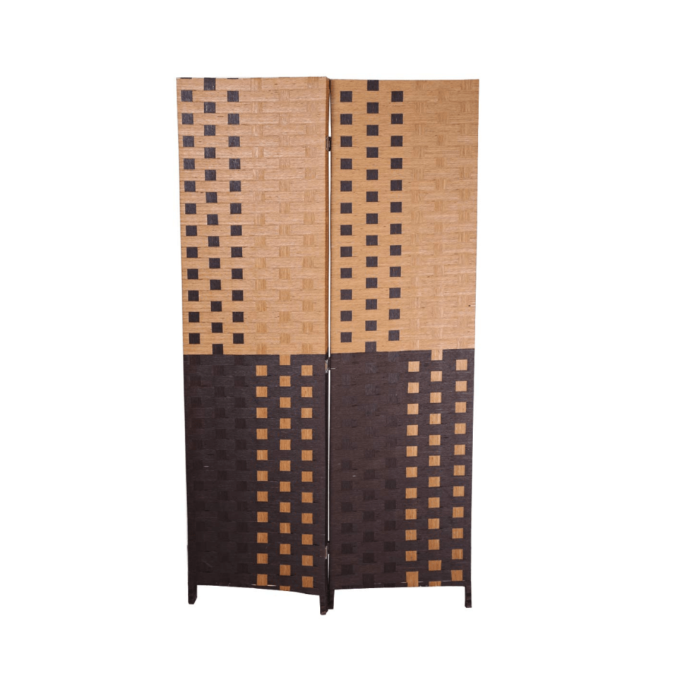 Stanton 4-Panel Room Divider - Coffee & Brown Star Home Furniture