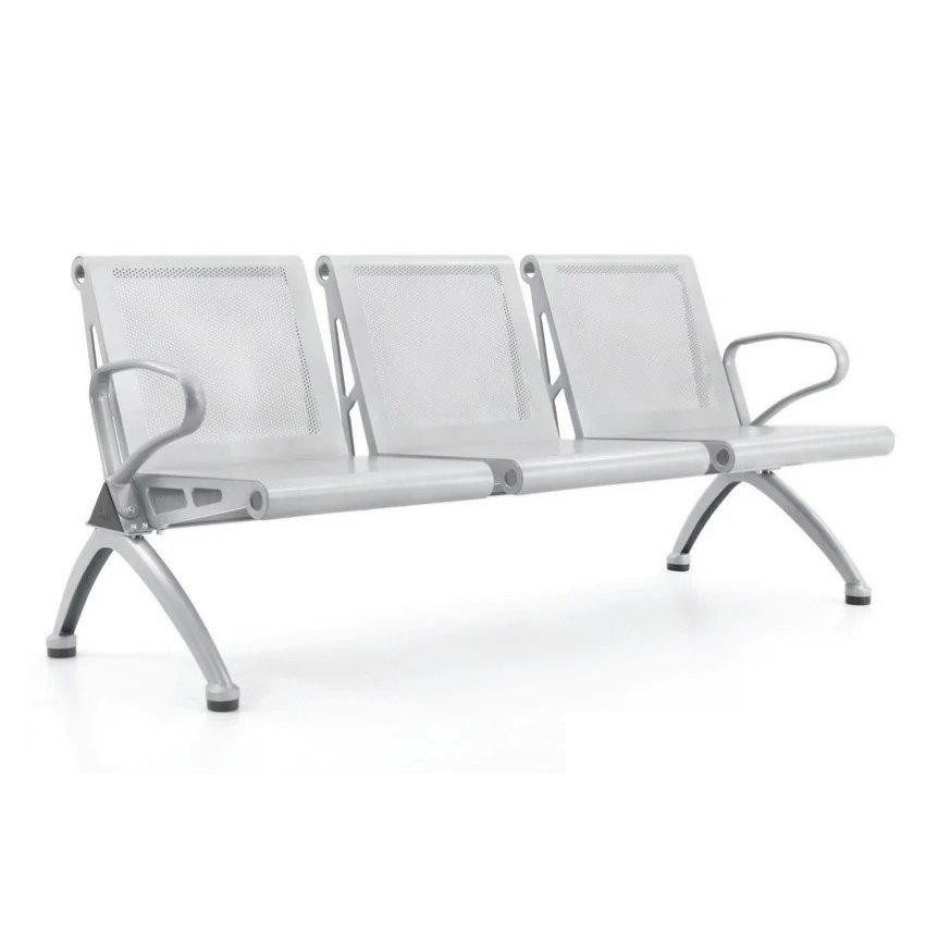 Escondido 3-Seater Metal Bench Airport Chair - 7083 - Star Home Furniture