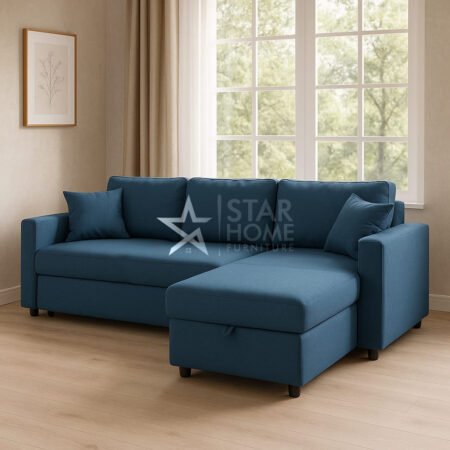 Mason Shadow 3-Seater L-Shape Corner Sofa Cum Bed - Star Home Furniture