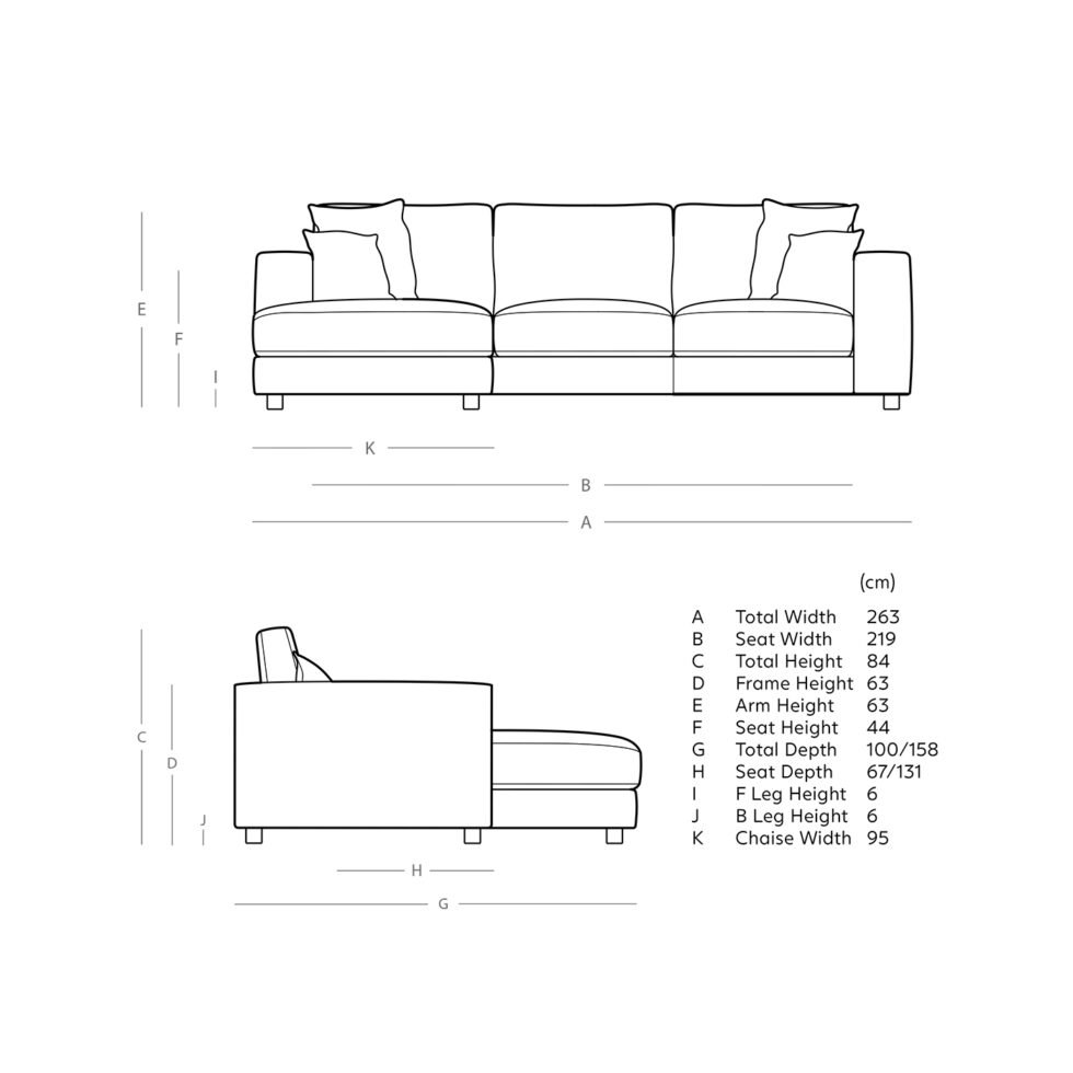 Althaea 3-Seater Left-hand L-Shape Corner Sofa Star Home Furniture