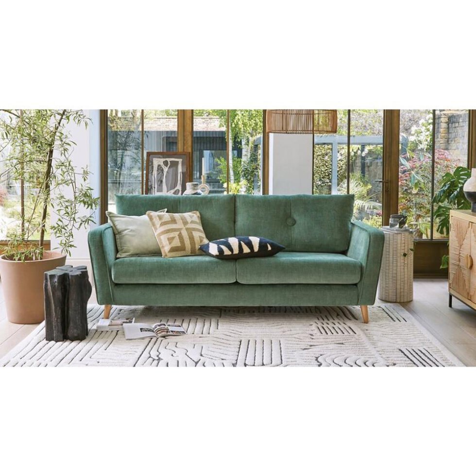 Carlisle 4-Seater Chenille Fabric Sofa - Star Home Furniture