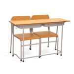 Kids Executive Study Table for Two Person Chair - ST211