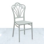 Modern Plastic Dining Stacking Bamboo Chair - HDC13