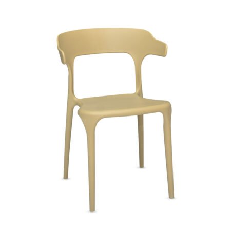 Modern Plastic Dining Stacking Bamboo Chair - Star Home Furniture