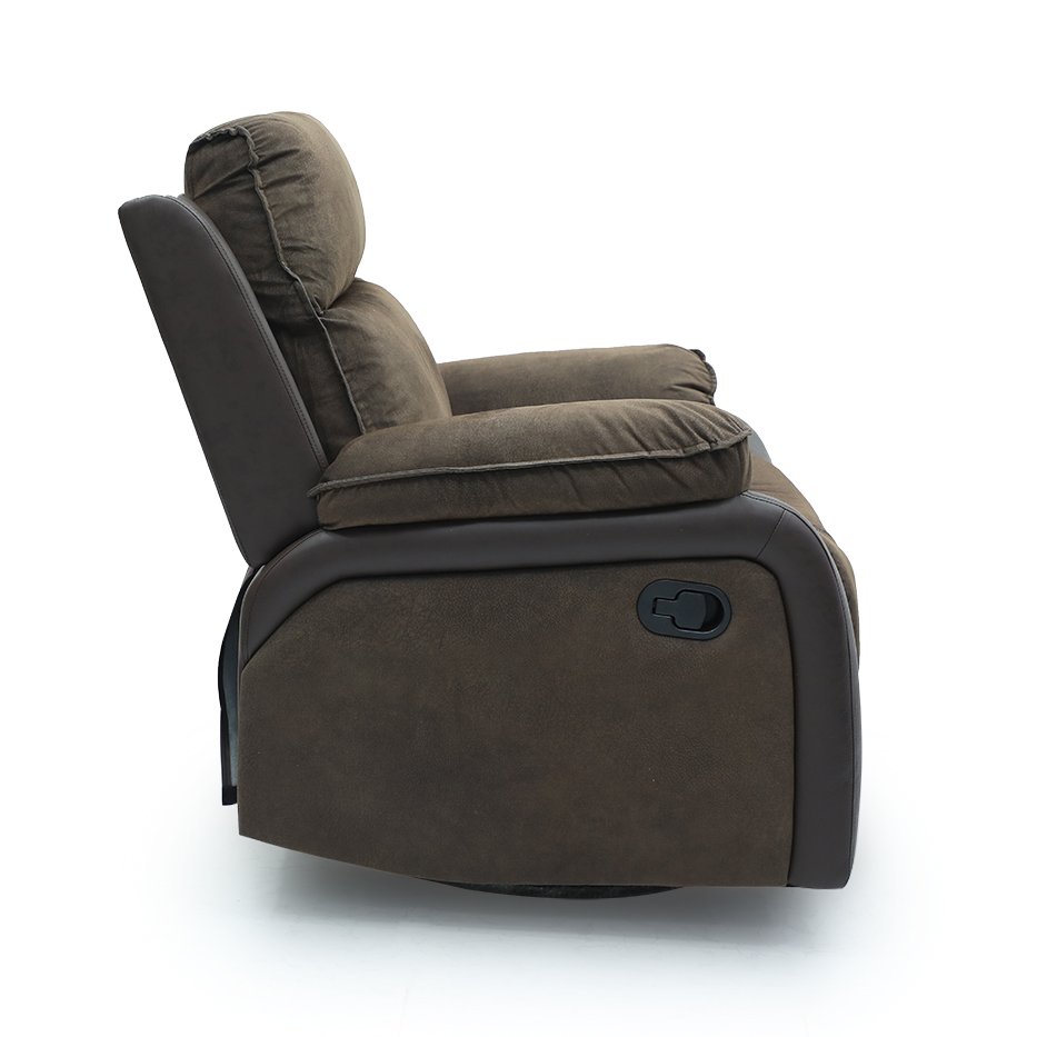 Recliner 1-Seater Manual Velvet Sofa - 1145A - Star Home Furniture