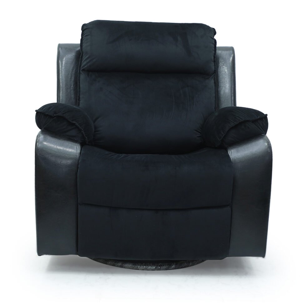 Recliner 1-Seater Manual Velvet Sofa - 1145A - Star Home Furniture