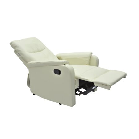 Recliner Manual Fabric Sofa - Off White 3305 - Star Home Furniture