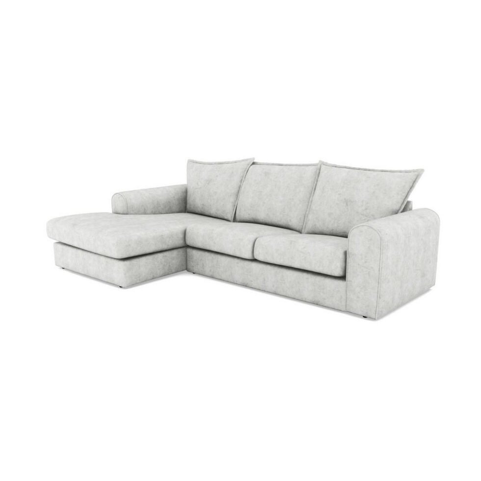 Serenis 3-Seater Left Hand Facing Chaise L-Shape Sofa - Star Home Furniture