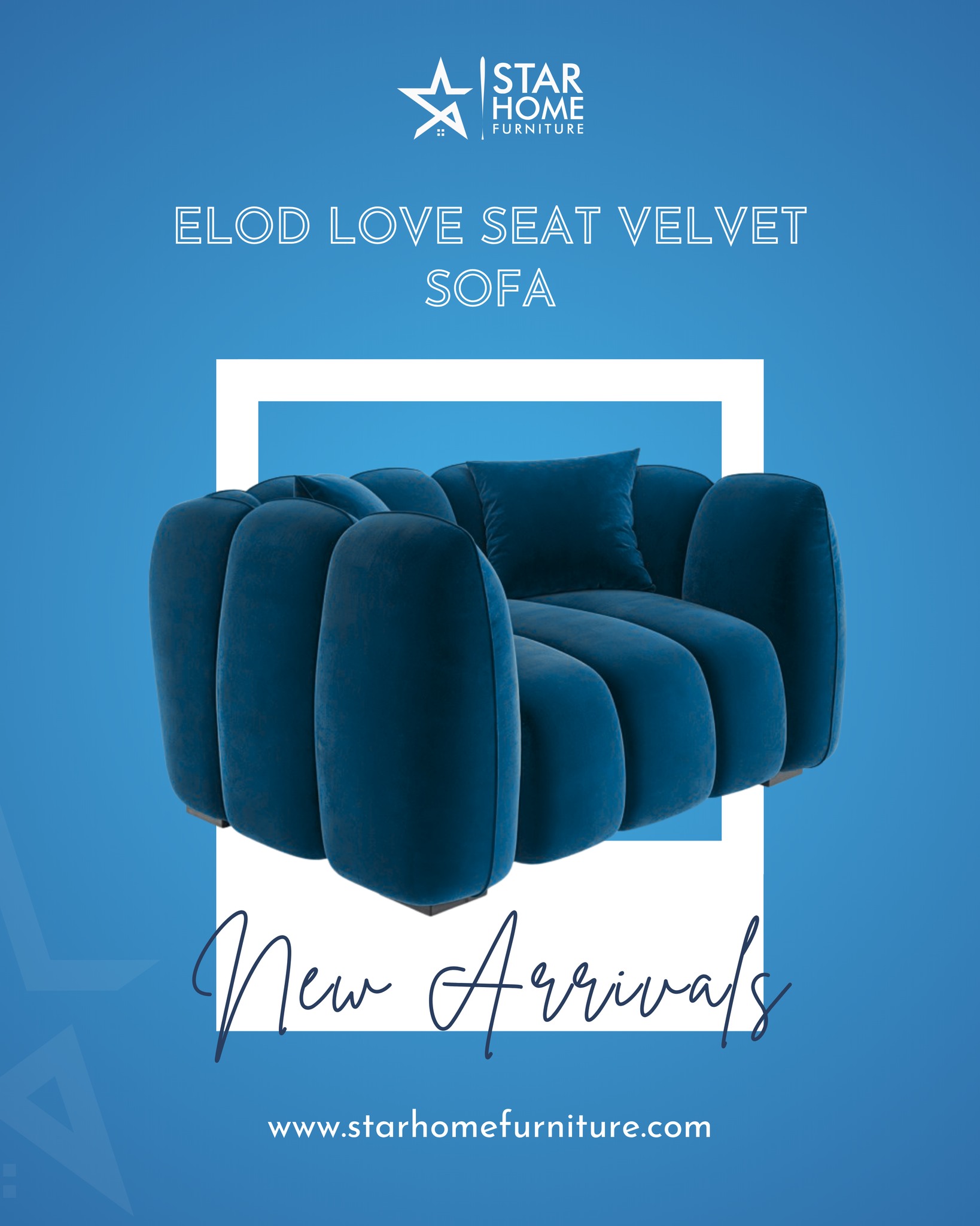 ✨ Elevate Your Space with the Elod Velvet Love Seat – Now 40% OFF! ✨
Indulge in the perfect blend of luxury, comfort, and timeless style. Crafted from ultra-soft velvet, the Elod Love Seat adds a glamorous touch and cozy vibe to any room — making every moment feel special.
🔥 Features You’ll Adore:
💎 Sumptuous velvet fabric with a plush, inviting feel
💎 Elegant, timeless design that complements any decor
💎 Perfectly sized for both intimate spaces and statement seating
Don’t wait — transform your home with style and save big today!
Shop now 👉 starhomefurniture.com
#ElodSofa #VelvetSofa #LoveSeat #StarHomeFurniture #HomeDecor #DubaiStyle #LuxuryLiving