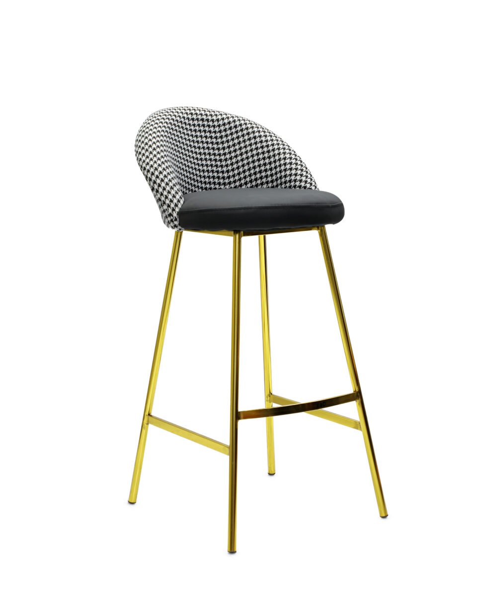 Bistro Stool Counter Bar Chair - Black-008 - Star Home Furniture