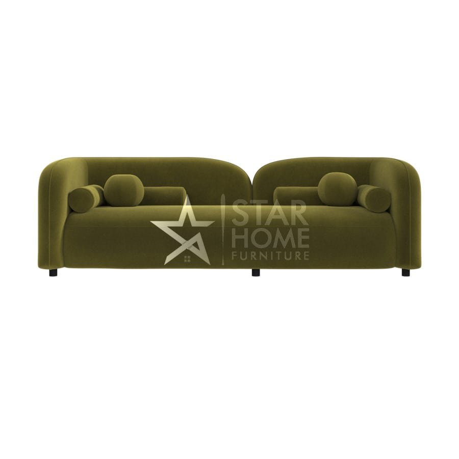 Elma 3-Seater Cloud Curved Sofa - SHF