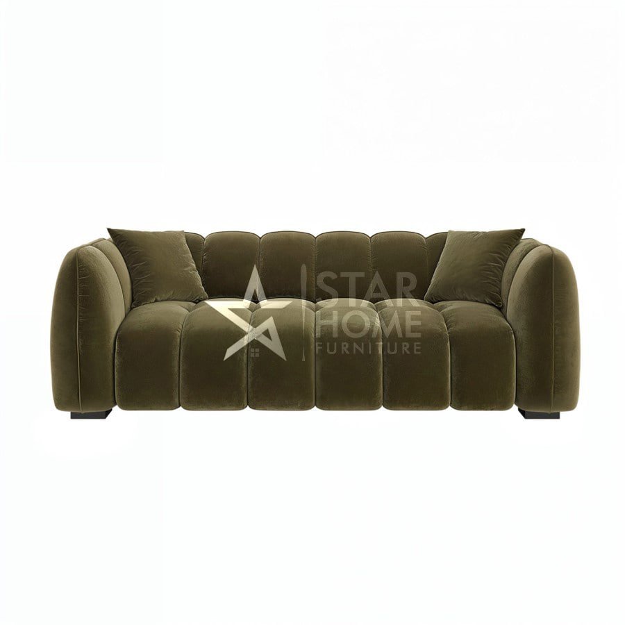 Elod 3-Seater Velvet Sofa - SHF