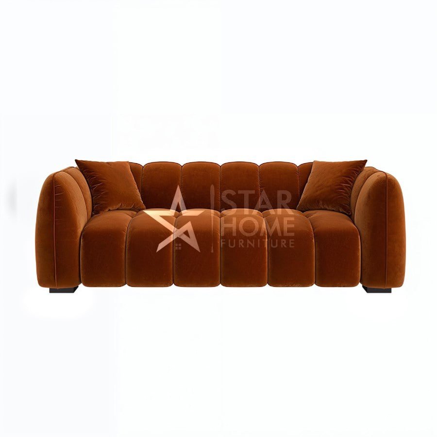 Elod 3-Seater Velvet Sofa - SHF