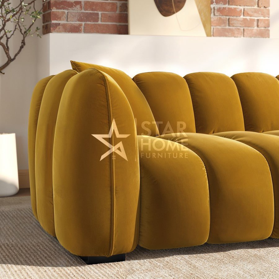 Elod 3-Seater Velvet Sofa - SHF