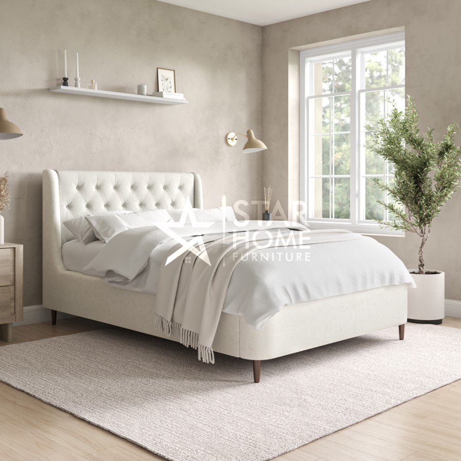 Amara Upholstered Ottoman Bed - SHF