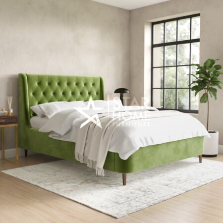 Amara Upholstered Ottoman Bed - SHF