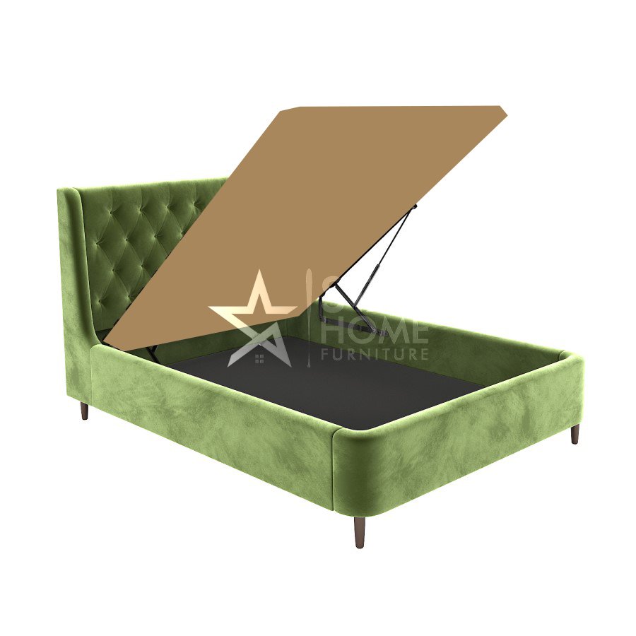 Amara Upholstered Ottoman Bed - SHF