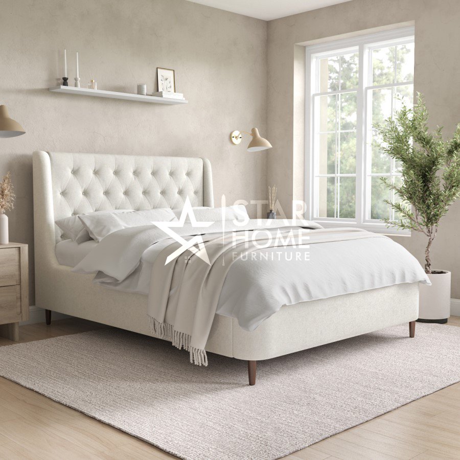 Amara Upholstered Ottoman Bed - SHF