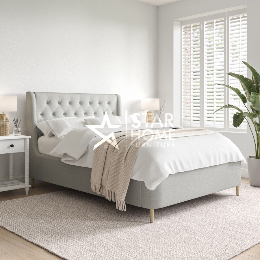 Amara Upholstered Ottoman Bed - SHF